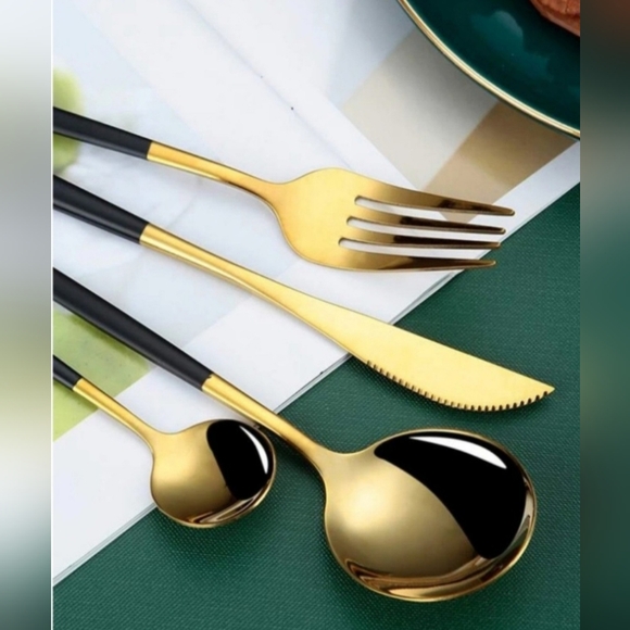 24pcs Stainless Steel Cutlery Set - Picture 4 of 8